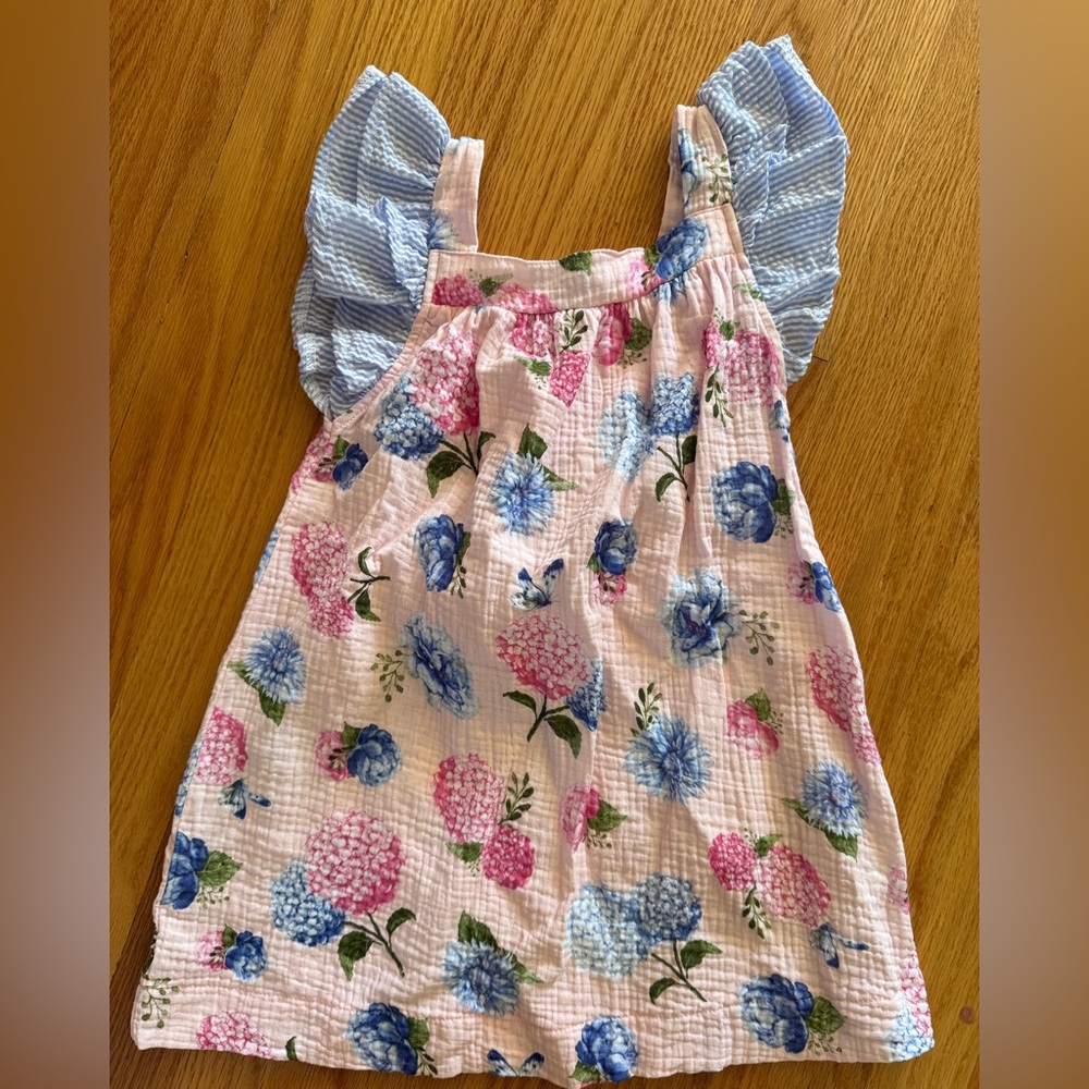 Mud Pie 5t Hydrangea Dress